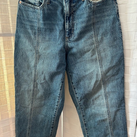 Hand Embroidered Straight Leg Jeans - Picture 3 of 4